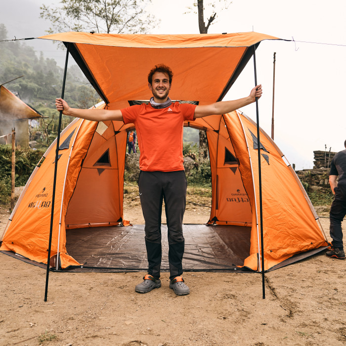 A travelling Safe Dome to offer medical support to Himalayan populations